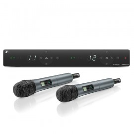 Sistema inalambrico doble Sennheiser de mano XSW1-825 DUAL-CasadelMusico-Audio y Video