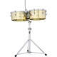 Timbales LP Tito Puente laton con atril LP257-B-CasadelMusico-