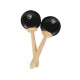 Maracas LP Profesional Fibra De Vidrio Negras LP389-CasadelMusico-