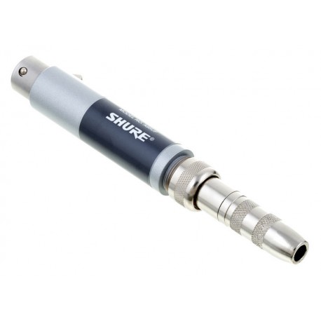 Transformador Shure A95UF Baja Impedancia (XLR) a Alta Impedancia (plug 1/4" macho.-CasadelMusico-Audio y Video