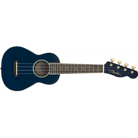 Ukulele Fender Soprano Grace Vanderwaal azul 0971610102-CasadelMusico-