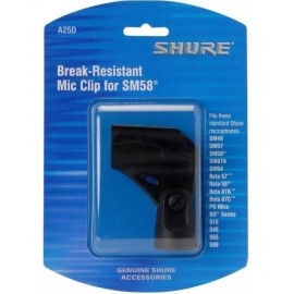 Soporte irrompible basculante para todos microfonos de mano de cuerpo std.-CasadelMusico-Audio y Video