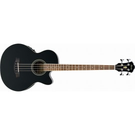 Bajo electro-acustico Ibanez color negro-CasadelMusico-