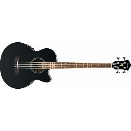 Bajo electro-acustico Ibanez color negro-CasadelMusico-