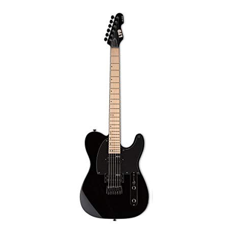 GUITARRA ELECTRICA ESP LTD LTE200MBLK NEGRA-CasadelMusico-