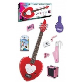 Paquete De Guitarra Eléctrica Daisy Rock 14-7013 Forma De Corazón C/Amplificador.-CasadelMusico-