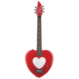 Guitarra Electrica Daysi Rock 14-7100 Forma De Corazón.-CasadelMusico-