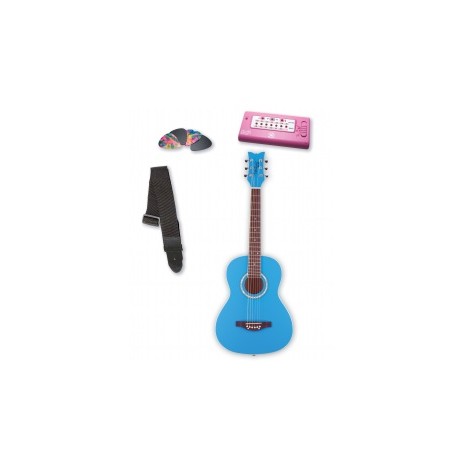 Paquete Guitarra Acústica Daisy Rock 14-7212 Azul.-CasadelMusico-