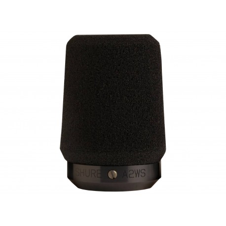 Pantalla antiviento color negra, para el SM57, 545L y 545SD-LC.-CasadelMusico-Audio y Video