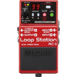 Pedal De Efecto Loop Station Boss RC-3-CasadelMusico-Guitarras  y  Bajos