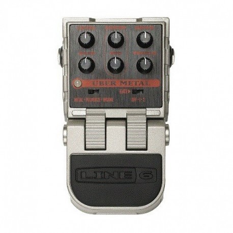 PEDAL EFECTO LINE 6 P/GUIT. UBER METAL-CasadelMusico-