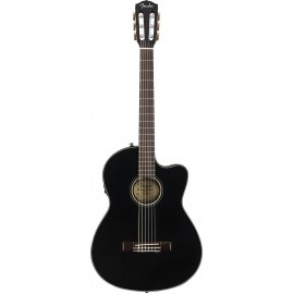 Guitarra electro-acústica CN-140SCE Nylon color negro-CasadelMusico-