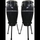 Congas de 10" Y 11" FG2-4 Black-CasadelMusico-