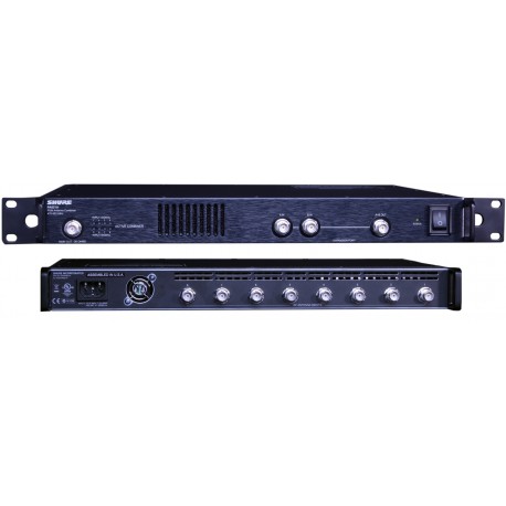 Combinador de señal de antena para 8 transmisores, compatible con todos los sistemas SHURE.-CasadelMusico-Audio y Video