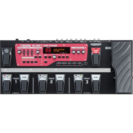 Pedalera De Efecto Loop Station Profesional RC-300-CasadelMusico-