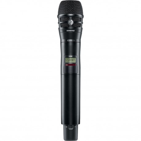 Transmisor de mano Axient Digital, con KSM8 Negro.-CasadelMusico-Audio y Video