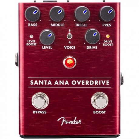 Pedal Fender de efecto  Santa Ana Overdrive Pedal 0234533000-CasadelMusico-