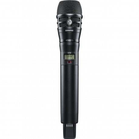 Transmisor de mano Axient Digital, con KSM8 Negro-CasadelMusico-Audio y Video