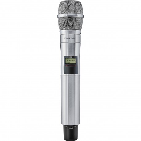 Transmisor de mano Axient Digital, con KSM9, Cardioide / Supercardioide, Níquel-CasadelMusico-Audio y Video