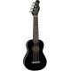 Ukulele Fender Veince Soprano Ukulele Negro-CasadelMusico-