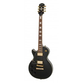 Guitarra Zurda Epiphone Les Paul CUSTOM PRO Negra-CasadelMusico-