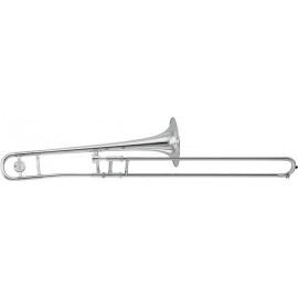 Trombon Tenor Yamaha YSL-154S de Vara Plateado-CasadelMusico-