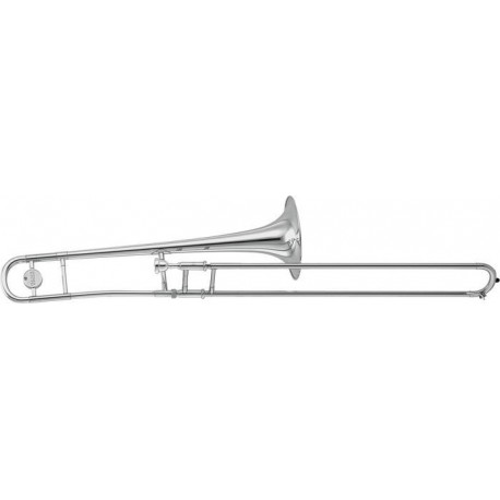 Trombon Tenor Yamaha YSL-154S de Vara Plateado-CasadelMusico-