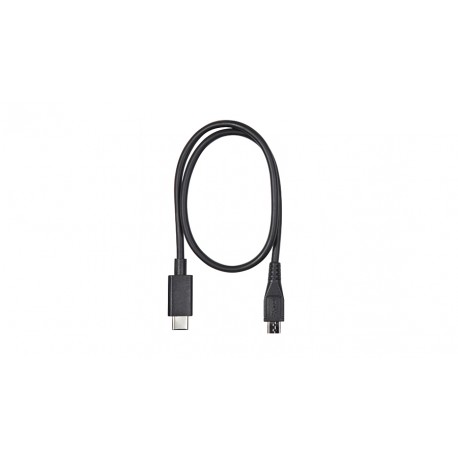 Cable de 38 cm con conectores USB-C y USB para MV88+-CasadelMusico-Audio y Video