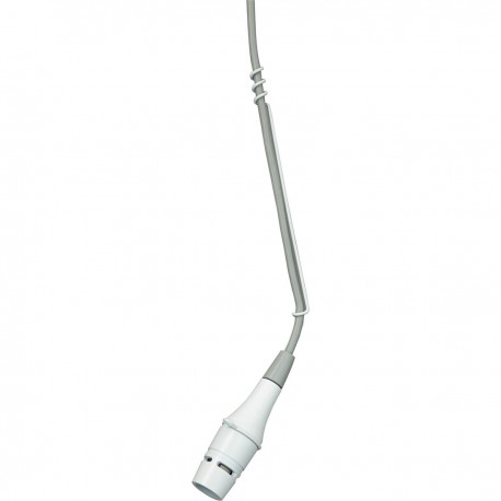 Microfono Shure Para colgar, cable de 7.6 mts, conector XLR Blanco-CasadelMusico-Audio y Video