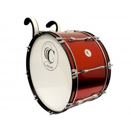Tambora  De Marcha De 22X12 Roja Concert-CasadelMusico-