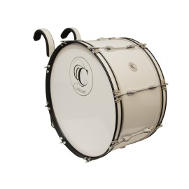 Tambora  De Marcha De 22X12 Blanca-CasadelMusico-