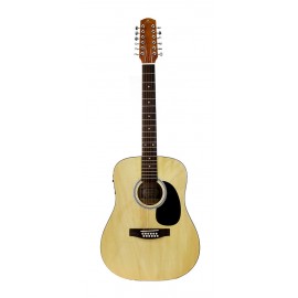 Guitarra Electroacustica Texana Segovia 12 Cuerdas-CasadelMusico-
