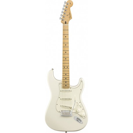 Guitarra Fender Stratocaster 0144502515 Blanca Polar-CasadelMusico-