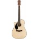 Guitarra Electroacustica Fender Cd-60SCE Zurda Lh Natural-CasadelMusico-