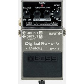 PEDAL BOSS REVERB Y DELAY RV-6-CasadelMusico-Guitarras  y  Bajos