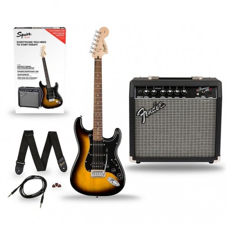 Paquete Guitarra Electrica Fender Affinity Series Stratocaster Hss-CasadelMusico-