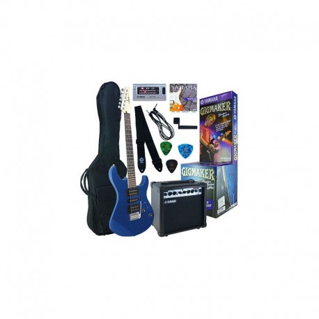 Paquete Guitarra Yamaha Azul ERG121GPIIMTU-CasadelMusico-