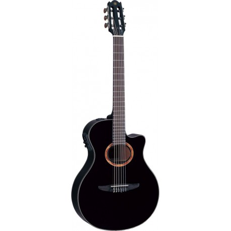 Guitarra Electroacustica Yamaha NTX700 Cuerdas De Nylon Negra-CasadelMusico-