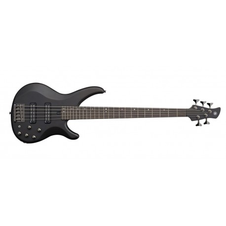 Bajo Yamaha 5 cuerdas TRBX505 negro traslúcido-CasadelMusico-