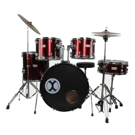 BATERIA PROFESIONAL VINO 5PZAS ARO VINO-CasadelMusico-