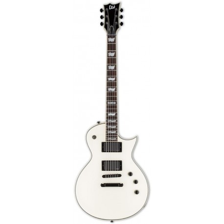 Guitarra LTD EC-401 Olympic White con EMG-CasadelMusico-
