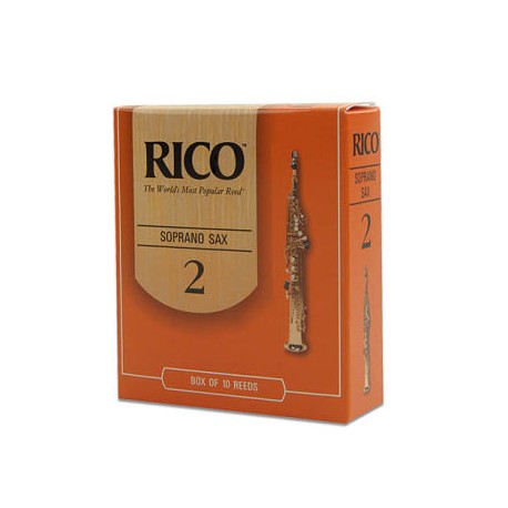 CAJA DE CAÑAS RIA1020(10) SAX SOPRA. 2 RICO-CasadelMusico-Accesorios y Souevenirs