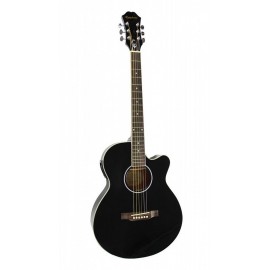 Guitarra Electro Acustica Epiphone PR-4E Negra-CasadelMusico-