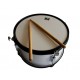 TAMBOR MARCHING JUNIOR 12" x 7" BLANCO MBJ1207-CasadelMusico-