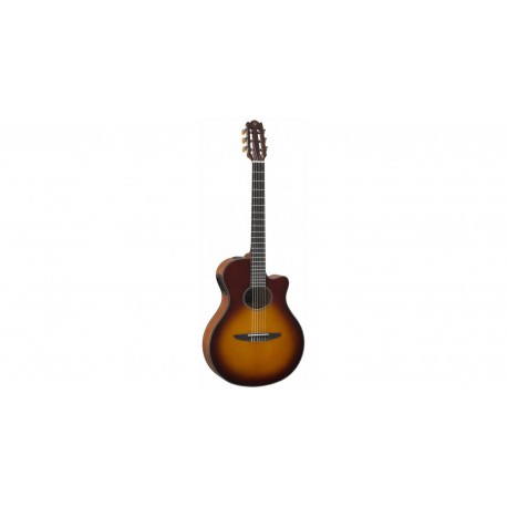 Guitarra Electro Acústica Yamaha Sombreada Cuerdas Nylon NTX500BS-CasadelMusico-