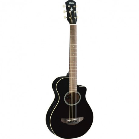 Guitarra Electro Acústica Yamaha APX Traveler Negra-CasadelMusico-