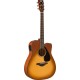 Guitarra electroacustica Yamaha Folk Sombreada FGX800CSDB-CasadelMusico-
