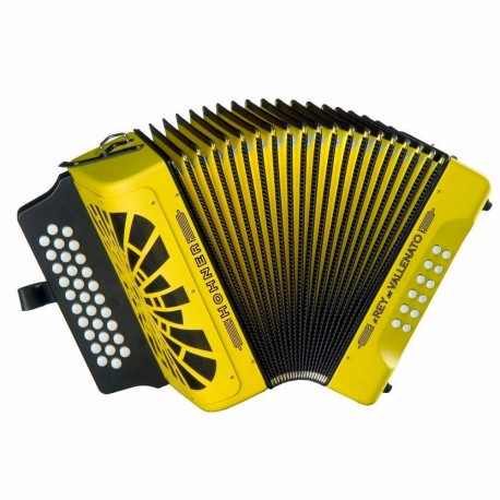 Acordeón HOHNER diatónico El rey de vallenato SIB-MIB-LAB-CasadelMusico-