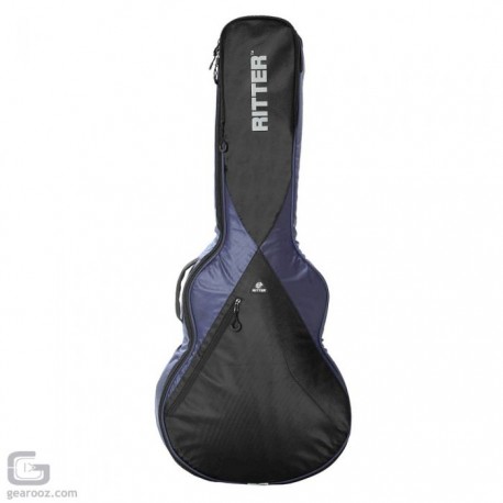 Funda Ritter Guitarra Electrica Rgp5-E/Nbk Azul Marino-Negro-CasadelMusico-