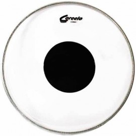 PARCHE COREELO TRANSPARENTE C/NEGRO 22-CasadelMusico-Accesorios y Souevenirs